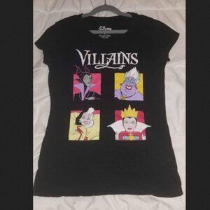 Disney Villians Girls Tee Shirt M
